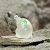 Novidade transfronteiriça: estatuetas alienígenas peculiares que brilham no escuro, acessórios decorativos DIY, ornamentos para paisagens em miniatura e pequenas decorações de mesa