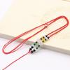 Nuevo de verano 71# trenza de cuatro hilos con accesorios de cuentas cuerda trenzada ajustable cuerda para collar de jade Hetian cuerda para colgante