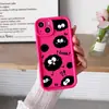 Estuche Negro de Bola de Carbón Caliente de Comercio Exterior para Teléfono Apple 17 Pro, Estuche de Silicona de Cobertura Total Estilo Japonés y Coreano para iPhone 16