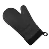Guantes resistentes al calor, aislados y engrosados, para uso doméstico, de silicona, para hornos de cocina, horneado, resistentes a altas temperaturas, antideslizantes, a prueba de calor, aptos para microondas
