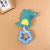 Juguete Chirriante para Perros Mascotas, Juguete Masticable de TPR, Duradero y Resistente a Mordeduras para Bichón, Corgi, Perros Grandes y Pequeños, Juguete para Aliviar el Aburrimiento y Afilar los Dientes