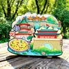 Imán de Refrigerador de Madera de Yangzhou Magnético Conmemorativo de Viaje Delgado Lago del Oeste Jardín He Guanyuan Check-In Regalos Culturales y Creativos Listo para la Venta
