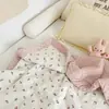 Colcha de Algodão Coreana para Crianças com Fio de Camada Dupla para Outono e Inverno Acolchoada Quente Colcha de Primavera e Outono Lavável à Máquina Individual Dupla