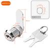 Huili Candado de Leva Transfronterizo Cerradura para Archivador Cerradura de Flor de Ciruelo Herramienta de Cerradura Mecánica para Puerta Cerradura de Gabinete de Herramientas Interruptor de Equipo con Candado de Leva