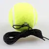 Entrenador de tenis individual directo de fábrica con cuerda para principiantes autodidactas dispositivo de sparring base de tenis de alta elasticidad alta elasticidad