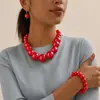 Set de Joyería de Estilo Étnico de Alta Gama, Moda Personalizada con Cuentas de Arroz Europeas y Americanas Transfronterizas