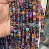 Venta Caliente Transfronteriza Patrón de Dragón Ágata Meteorizada Cubo de Azúcar Cuentas Sueltas DIY Accesorios de Ropa Accesorios de Joyería Venta al por Mayor en Stock