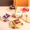 Caja de Empaque para Postre de Pastel Sándwich Carne Lino Bebé Bessel Mei Niang Caja Puff Desechable para Empaque de Horneado