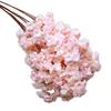 Simulação de flor simulação de ramo de flor de cerejeira quatro ramos três garfos criptografia flor de pessegueiro ramo de flor de cerejeira estúdio de casamento decoração de loja flor falsa