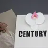 Película Hidratante con Textura de Flor de Phalaenopsis Accesorios de Impresión 3D Tocado Pasador DIY Hecho a Mano Regalo de Boda Decoración