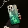 Adecuado para iPhone 16 Laser Foxtail Funda para teléfono móvil Internet Celebrity Apple 15proMax Gradient 14 Funda protectora resistente a caídas 13