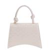 Bolso Cruzado Casual con Patrón de Cocodrilo 2025 Nueva Moda Estilo Coreano Elegante Simple Bolso de Mano Bolso Cuadrado Pequeño para Mujer