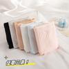 Nova Roupa Íntima Penteada Feminina Roupa Íntima Feminina de Algodão Puro Cintura Média Cor Sólida Simples para Meninas Confortável Roupa Íntima Feminina para Meninas