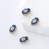 Novo Conector Versátil de Acessório de Palma Perfurado Tecido para Joias de Gota de Óleo Acessório de Fivela Decorativa DIY Atacado