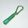 Linterna de Llavero con Mosquetón Impreso con Logo al por Mayor para Fabricantes Lámpara de Regalo Transfronteriza LED Portátil Brillante Mini de Mano