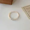 Gelatina de Leche de Coco Ojo de Gato Original Diseño de Pulsera Retro de Nicho Pulsera China Versátil de Gama Alta con Cuentas Semilla de Hielo