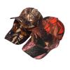 Boné de beisebol camuflado AliExpress transfronteiriço chapéu de folha biônica chapéu de treinamento de campo caminhada boné de pesca chapéu de proteção solar