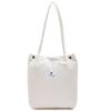 Bolso de Mano Simple Nuevo Bolso de Lona para Estudiante Gran Capacidad Literario Simple Versátil Bolsa de Compras Bolso de Hombro de Pana