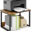Prateleira Suporte para Impressora de Mesa com Porta-Objetos de Mesa