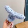 Novo Grampo de Tubarão Elegante com Laço de Pérola e Grande Coração para a Parte de Trás da Cabeça para Prender o Cabelo e Dar um Look Sofisticado