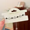 Versátil, Fashion, Luxo Discreto, Alta Qualidade, Pulseira de Flor de Trevo com Micro Zircônias Cravejadas, Joia de Design Diário para Mulheres