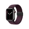 Adecuado para todos los Applewatch Hebilla magnética de cuatro puntos a la moda Correa de Apple Watch de bucle trenzado de nailon