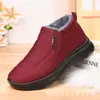 Botas de algodón hechas a medida, colección de exportación TEMU, zapatos de algodón unisex para personas de mediana edad y mayores, con forro de felpa añadido para mayor calidez, y engrosados para un mejor aislamiento, adecuados para clima nevado