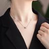 Collar de Semillas de Acacia para Mujer Celebridad de Internet Ins Estilo Coreano Simple Lindo Nicho Estilo Frío Diseño de Cadena para Clavícula Regalo
