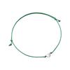 Pulseira de Prata Esterlina 925 Cor do Amor Pulseira Feminina Design Artesanal Moda Pequena Fresca Estudante Namorada Pulseira B3061