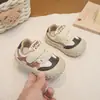 Zapatos de cuero para bebé zapatos para caminar infantil suela suave antideslizantes zapatos deportivos zapatos funcionales de lona para niños calzado transpirable para bebé y niño
