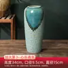 Hidropônico hidropônico vaso de cerâmica de Jingdezhen modelo de casa sala restaurante estudo área de trabalho enfeites armário de TV flor