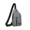 Bolsa de Peito Transfronteiriça Bolsa Transversal Bolsa Masculina para Montanhismo ao Ar Livre Bolsa Mensageiro Masculina Bolsa de Ombro Casual Bolsa de Peito Esportiva de Verão