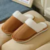 Nuevas Pantuflas Esponjosas para Parejas, Pantuflas de Algodón para Mujer, Suela Gruesa de Invierno, Lindas, Cómodas para Interiores, Ligeras, Cálidas, Pantuflas para el Hogar