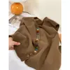 Chaleco Cardigan de Punto con Botones de Colores de Alta Gama Francesa para Mujer Otoño e Invierno Holgado Adelgazante Chaleco Apilado