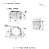 Enlace Maquinaria CNC para Carpintería Accesorios para Máquina de Grabado Base para Motor de Husillo de Aleación de Aluminio Soporte Fijo de Sujeción