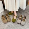 Sapatos Mary Jane Retrô para Mulheres 2026 Novo Modelo Tira Única Sapatilhas Baixas Versátil Casual Solado Macio Estilo Popular