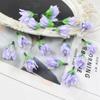 Crisantemo abierto crisantemo pequeño capullo de flor artificial flor de boda DIY material de flor flor flor nueva flor de tela simple venta al por mayor