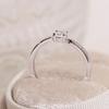 2026 Nuevo Anillo Versátil Sencillo para Mujer Coreano Ins Moderno Delgado Microincrustado Anillo Personalizado para Dedo Índice Joyería de Moda