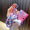 Llavero Mascota Año del Caballo 2026 Colgante de Bolsa de Buena Suerte y Atracción de Dinero para Año Nuevo Llavero de Coche para Pareja Pequeño Regalo
