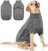 Ropa de cuello alto para perro Ropa de otoño e invierno Amazon 2025 Nueva Ropa para mascotas de otoño e invierno Suéter de punto de color liso