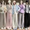 Pantalones de maternidad para primavera y otoño, adecuados para mujeres petite al principio del embarazo, no aprietan en el vientre, pantalones holgados de pierna ancha para otoño e invierno