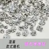 Decorações de strass de zircônia para nail art, venda em atacado de esferas de strass acabadas deslumbrantes, strass grandes, strass empilhados para nail art estilo Yiwu