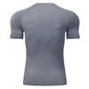 Ropa de Fitness Camiseta Deportiva de Manga Corta para Hombre de Secado Rápido para Correr Camiseta Ajustada de Seda Helada para Entrenamiento de Baloncesto de Media Manga para Absorber el Sudor