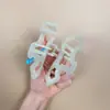 Presilha de Cabelo Laço de Cachorro com Bolinhas para Mulheres, Simples Design Vazado Presilha de Tubarão, Acessório de Cabelo de Cachorro Desenho Animado Fofo, Acessório de Cabeça da Moda