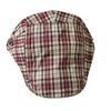 Boina Retro Japonesa para Mujer, Cuadros Combinables, Rostro Pequeño, Sombrero de Pintor de Repartidor de Periódicos, Circunferencia de Cabeza Grande y Sombrero Adelantado Trendy