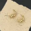 Pendientes Únicos de Croissant Diseño de Nicho Europeo y Americano Ins Estilo Minimalista Versátil de Alta Gama Pendientes Incrustados de Circonita para Mujer