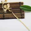 Accesorios de joyería DIY, tocado de novia antiguo, material para el cabello hecho a mano, cobre puro, accesorios de horquilla de viento popular DIY
