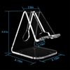 Soporte Acrílico para Teléfono Móvil Smartphone Android, Suministros de Oficina/Accesorios de Escritorio