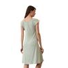 2026 Camisón de Mujer de Comercio Exterior Color Sólido Seda de Leche Encaje Camisón Venta al por Mayor Transfronteriza