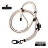 Cordão para Celular Pendurado no Pescoço Transversal 8mm Tira Trançada Corda Curta para Pulso Capa de Celular Cadeia de Cordão Atacado Fábrica